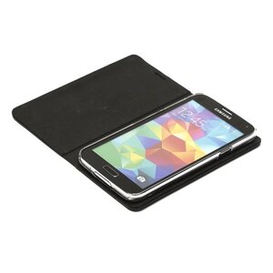 Avoc Galaxy S5 Curved Luna Diary Avoc - Dark Grey