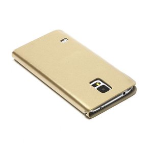 Avoc Galaxy S5 Curved Luna Diary Avoc - Gold