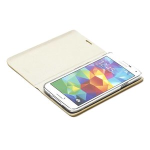 Avoc Galaxy S5 Curved Luna Diary Avoc - Gold