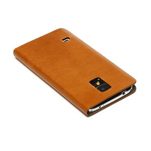 Zenus Galaxy S5 Masstige Curved Velo Diary - Camel