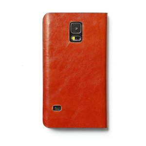 Zenus Galaxy S5 Masstige Curved Velo Diary - Red