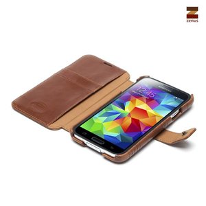 Zenus Galaxy S5 Masstige Lettering Diary - Brown