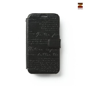 Zenus Galaxy S5 Masstige Lettering Diary - Black