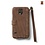 Zenus Galaxy S5 Prestige Neo Vintage Diary - Dark Brown