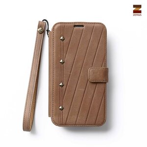 Zenus Galaxy S5 Prestige Neo Vintage Diary - Vintage Bruin