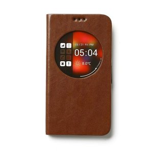 Avoc Galaxy S5 Z-View Toscane Diary Avoc - Brown