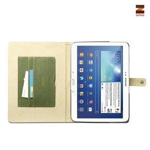 Zenus Galaxy Tab 3 10.1" Masstige Cambridge Diary -Khaki