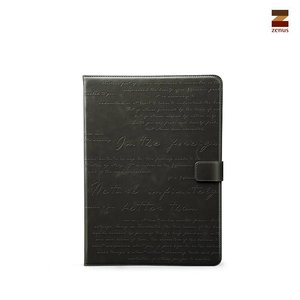 Zenus Galaxy Tab 3 10.1" Masstige Lettering Diary - Dark Grey