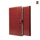 Zenus Galaxy Tab 3 10.1" Masstige Lettering Diary -Wine Red