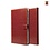 Zenus Galaxy Tab 3 10.1" Masstige Lettering Diary -Wine Red