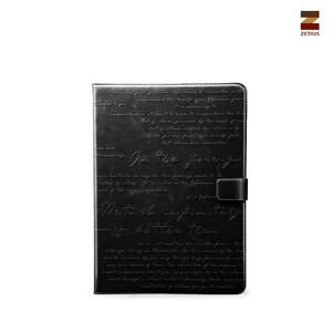 Zenus Galaxy Tab 3 10.1" Masstige Lettering Diary - Black