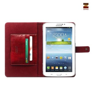 Zenus Galaxy Tab 3 7.0" Masstige Modern Classic Diary -Wine Red