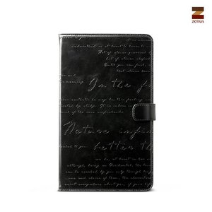Zenus Galaxy Tab 3 8.0" Masstige Lettering Diary - Black