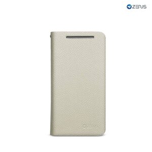 Zenus HTC One M7 Masstige E-Style Diary Series -Beige