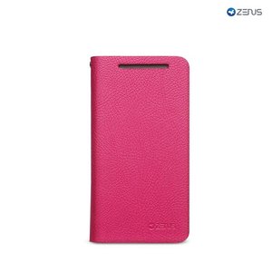 Zenus HTC One M7 Masstige E-Style Diary Series -Hot Pink