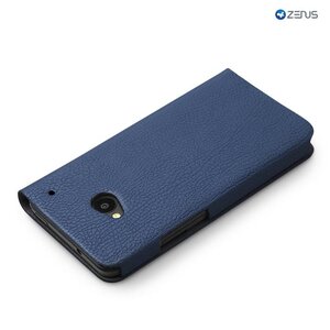 Zenus HTC One M7 Masstige E-Style Diary Series -Navy