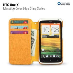 Zenus HTC One X Masstige Color Edge Diary Series -Navy