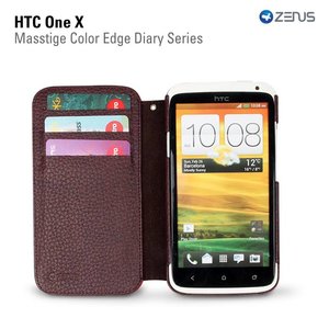 Zenus HTC One X Masstige Color Edge Diary Series -Red