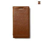 Zenus Huawei Ascend P6 Masstige Lettering Diary - Brown