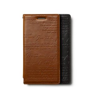 Zenus Huawei Ascend P6 Masstige Lettering Diary - Brown