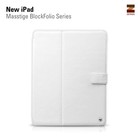 Zenus Ipad 2. 3 en 4 Masstige Block Folio Series - White