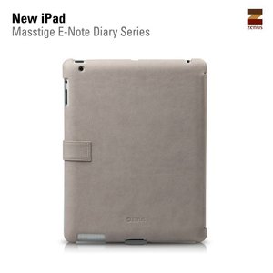 Zenus Ipad 2. 3 en 4 Masstige E-Note Diary Series - Blue