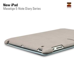 Zenus Ipad 2. 3 en 4 Masstige E-Note Diary Series - Blue