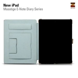 Zenus Ipad 2. 3 en 4 Masstige E-Note Diary Series - Blue