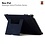 Zenus Ipad 2. 3 en 4 Masstige Oxford Portfolio Series - Dark Navy