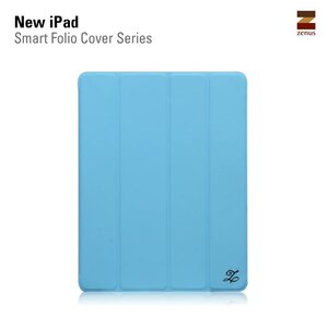 Zenus Ipad 2. 3 en 4 Smart Folio Series -Blue