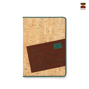 Zenus Ipad Air Masstige A-Cork Diary Series - Green