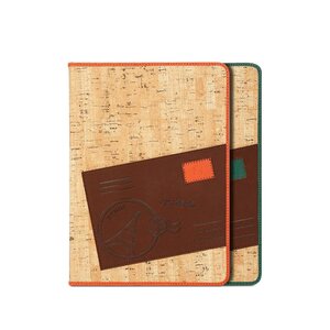 Zenus Ipad Air Masstige A-Cork Diary Series - Orange