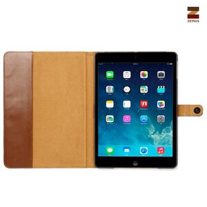 Zenus Ipad Air Masstige Lettering Diary Series -Brown