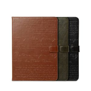 Zenus Ipad Air Masstige Lettering Diary Series -Brown