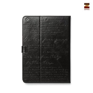 Zenus Ipad Air Masstige Lettering Diary Series -Black