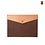 Zenus Ipad Air Prestige Envelop Folio -Dark Brown