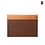 Zenus Ipad Air Prestige Envelop Folio -Dark Brown