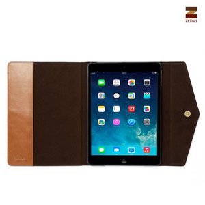 Zenus Ipad Air Prestige Envelop Folio -Dark Brown