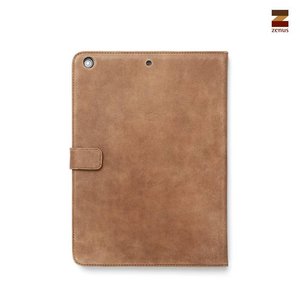 Zenus Ipad Air Prestige Retro Vintage Diary Series -Vintage Bruin