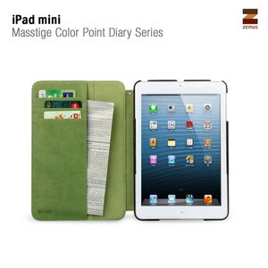 Zenus Ipad Mini Masstige Color Point Diary Series -Black Chocolate