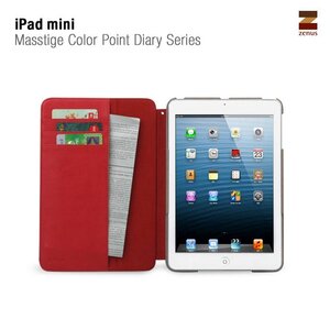 Zenus Ipad Mini Masstige Color Point Diary Series -Jazz Grey