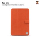 Zenus Ipad Mini Masstige Color Point Diary Series -Orange