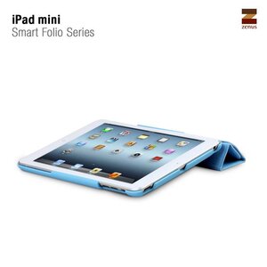 Zenus Ipad Mini Masstige Smart Folio Cover Series -Blue