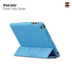 Zenus Ipad Mini Masstige Smart Folio Cover Series -Blue