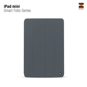 Zenus Ipad Mini Masstige Smart Folio Cover Series -Dark Grey