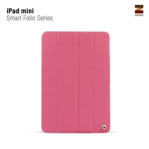 Zenus Ipad Mini Masstige Smart Folio Cover Series -Pink