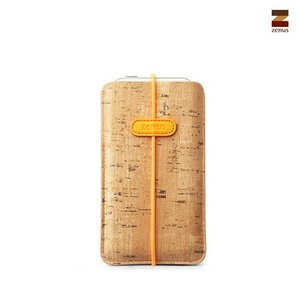 Zenus iPhone 5 / 5S / 5C Masstige E-Cork Pouch - Neon Orange