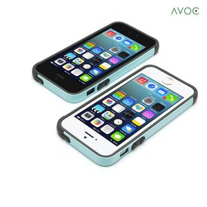 Avoc iPhone 5 / 5S Bumper Duo Avoc - Menthol / Grey