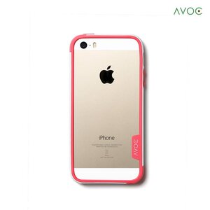 Avoc iPhone 5 / 5S Bumper Duo Avoc - Pink