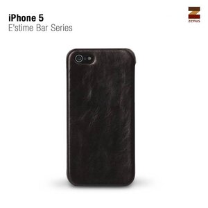Zenus iPhone 5 / 5S E'stime Bar- Black chocolat